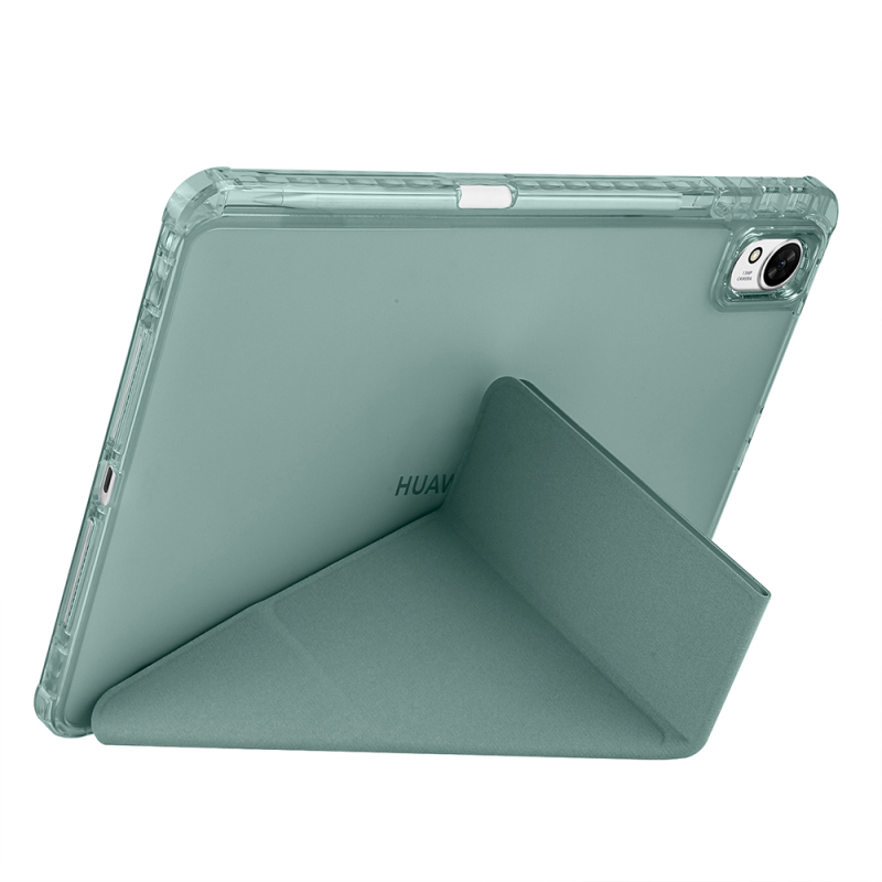 Huawei Matepad 11.5 2025 Kılıf Zore Tri Folding Kalem Bölmeli Standlı Kılıf - 24