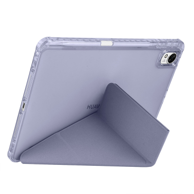 Huawei Matepad 11.5 2025 Kılıf Zore Tri Folding Kalem Bölmeli Standlı Kılıf - 30
