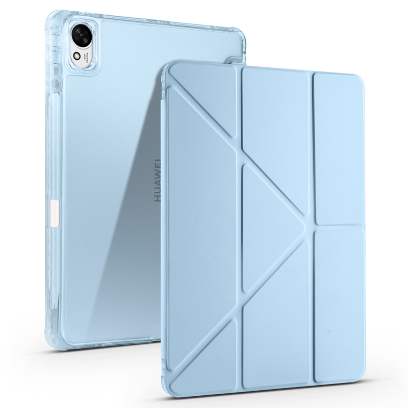 Huawei Matepad 11.5 2025 Kılıf Zore Tri Folding Kalem Bölmeli Standlı Kılıf - 8