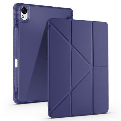 Huawei Matepad 11.5 2025 Kılıf Zore Tri Folding Kalem Bölmeli Standlı Kılıf - 6