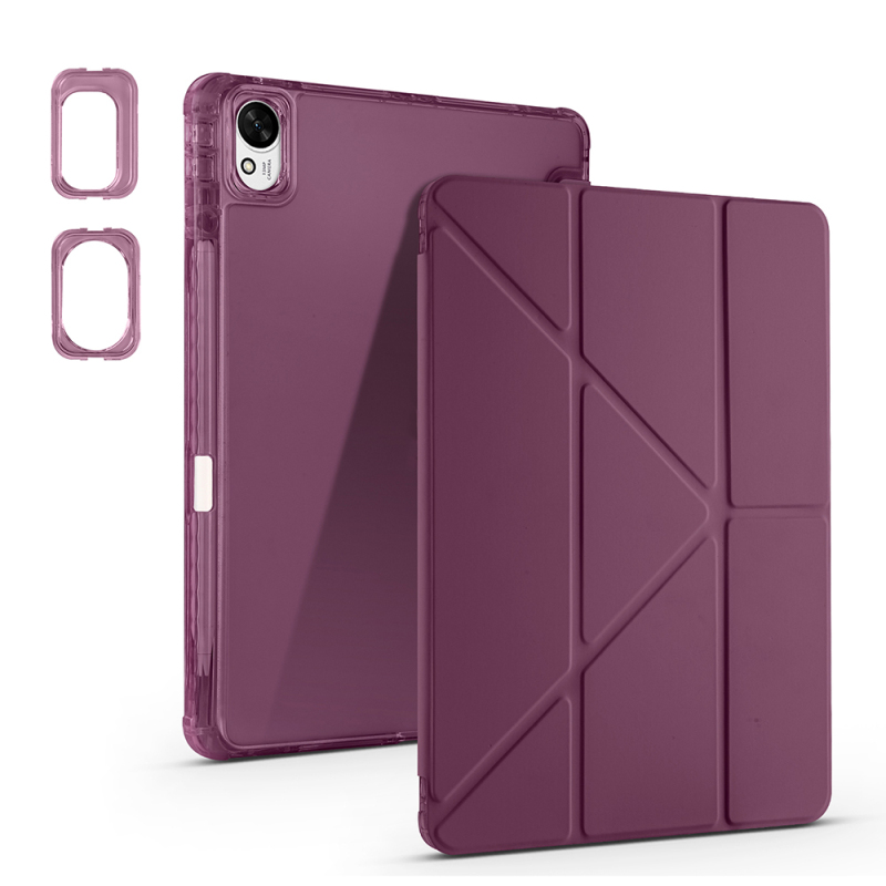 Huawei Matepad 11.5 2025 Kılıf Zore Tri Folding Kalem Bölmeli Standlı Kılıf - 50