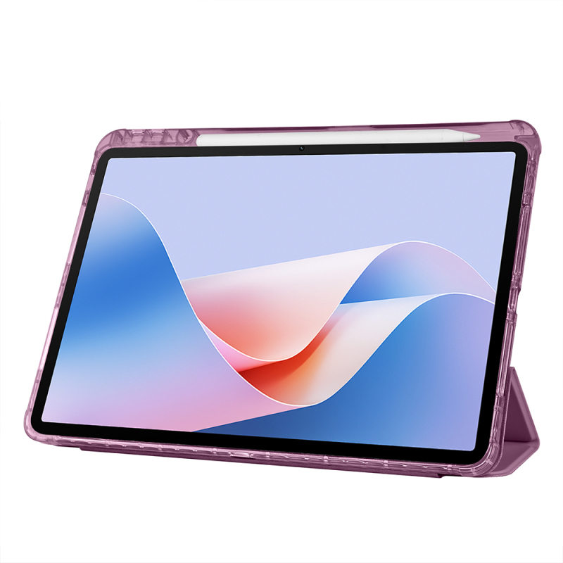 Huawei Matepad 11.5 2025 Kılıf Zore Tri Folding Kalem Bölmeli Standlı Kılıf - 10