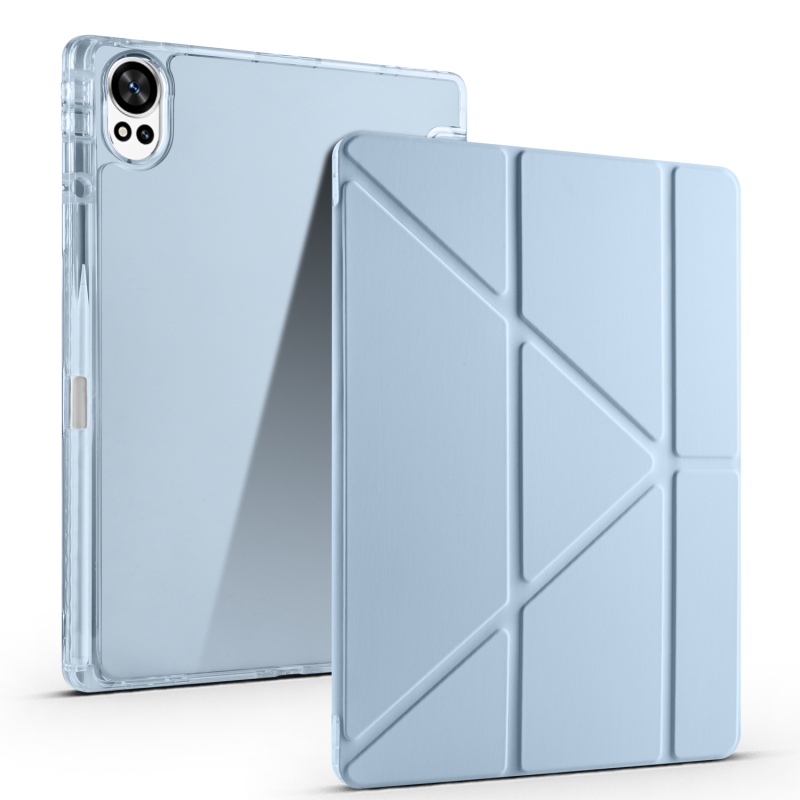 Huawei Matepad 12X Kılıf Zore Tri Folding Kalem Bölmeli Standlı Kılıf - 12