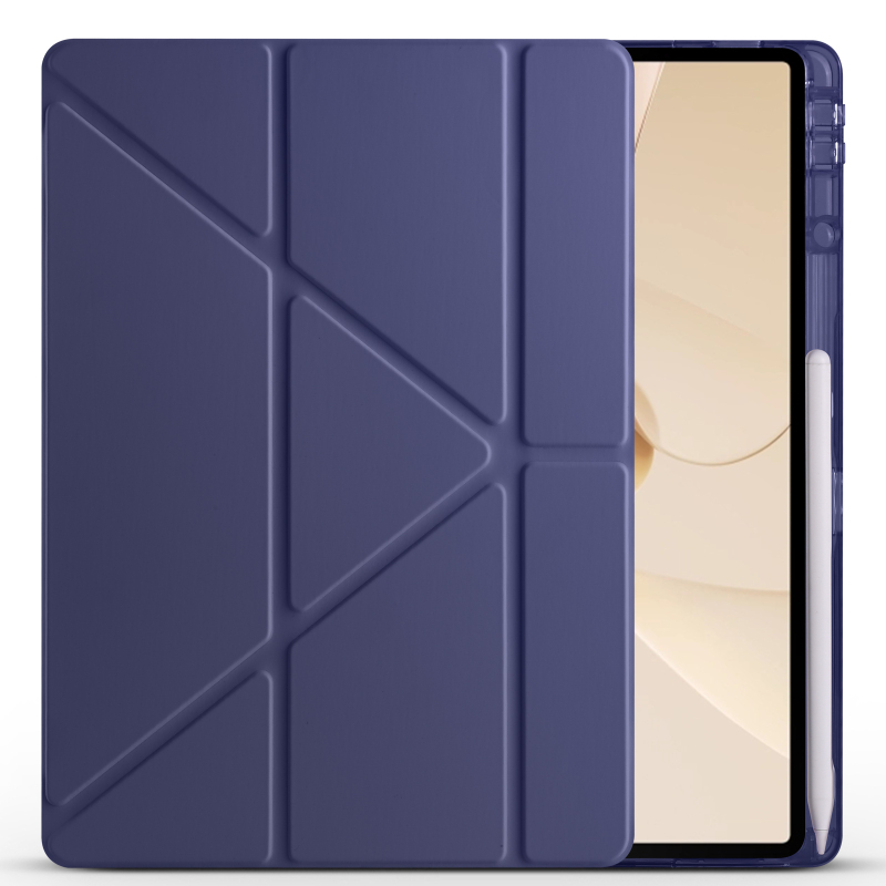 Huawei Matepad 12X Kılıf Zore Tri Folding Kalem Bölmeli Standlı Kılıf - 7