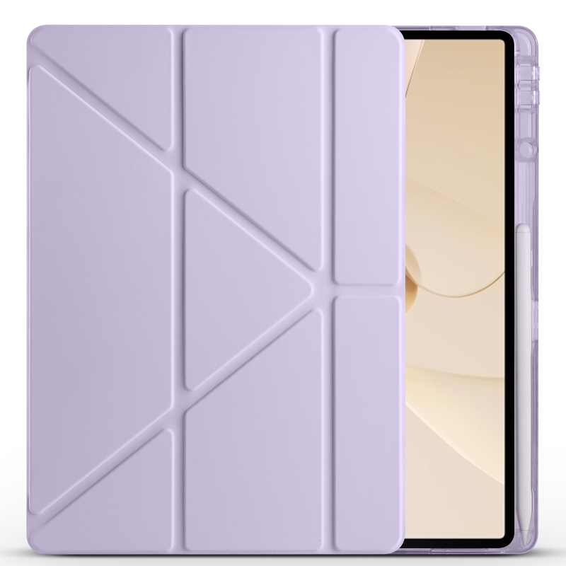 Huawei Matepad 12X Kılıf Zore Tri Folding Kalem Bölmeli Standlı Kılıf - 4