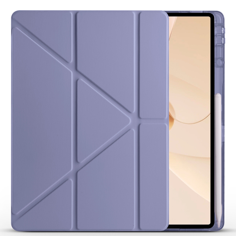 Huawei Matepad 12X Kılıf Zore Tri Folding Kalem Bölmeli Standlı Kılıf - 8