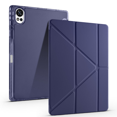 Huawei Matepad 12X Kılıf Zore Tri Folding Kalem Bölmeli Standlı Kılıf - 12