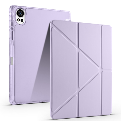 Huawei Matepad 12X Kılıf Zore Tri Folding Kalem Bölmeli Standlı Kılıf - 10