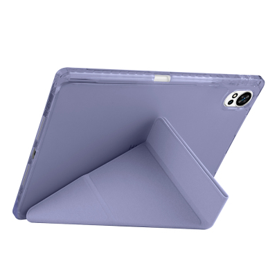 Huawei Matepad 12X Kılıf Zore Tri Folding Kalem Bölmeli Standlı Kılıf - 35