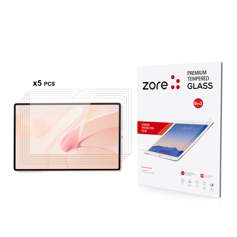 Huawei MatePad 12X Zore 5in1 Tablet Tempered Glass Screen Protector - 2