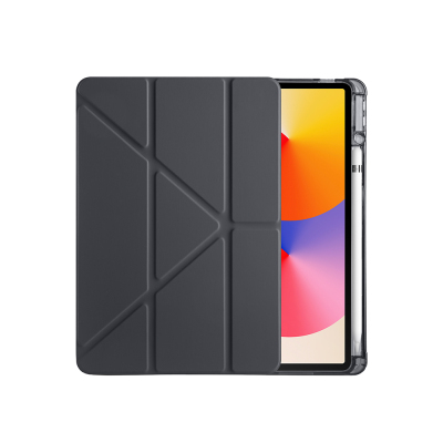 Huawei Matepad SE 11 Kılıf Zore Tri Folding Kalem Bölmeli Standlı Kılıf - 11