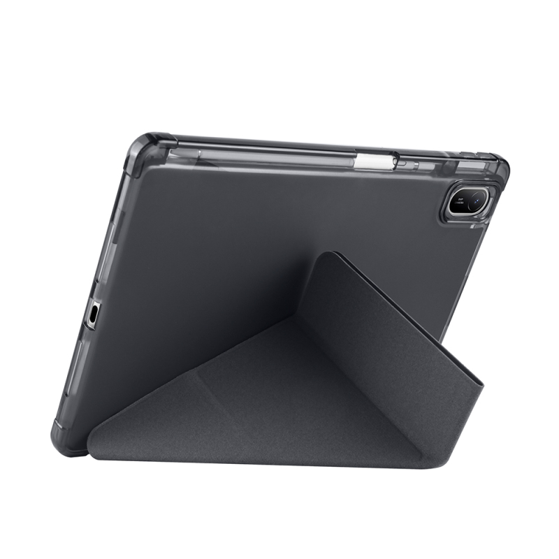 Huawei Matepad SE 11 Kılıf Zore Tri Folding Kalem Bölmeli Standlı Kılıf - 14