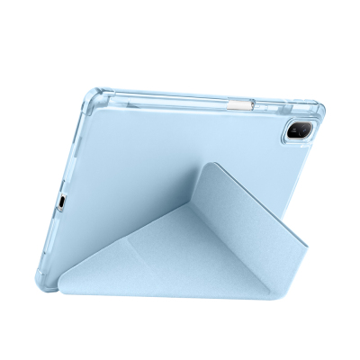 Huawei Matepad SE 11 Kılıf Zore Tri Folding Kalem Bölmeli Standlı Kılıf - 21
