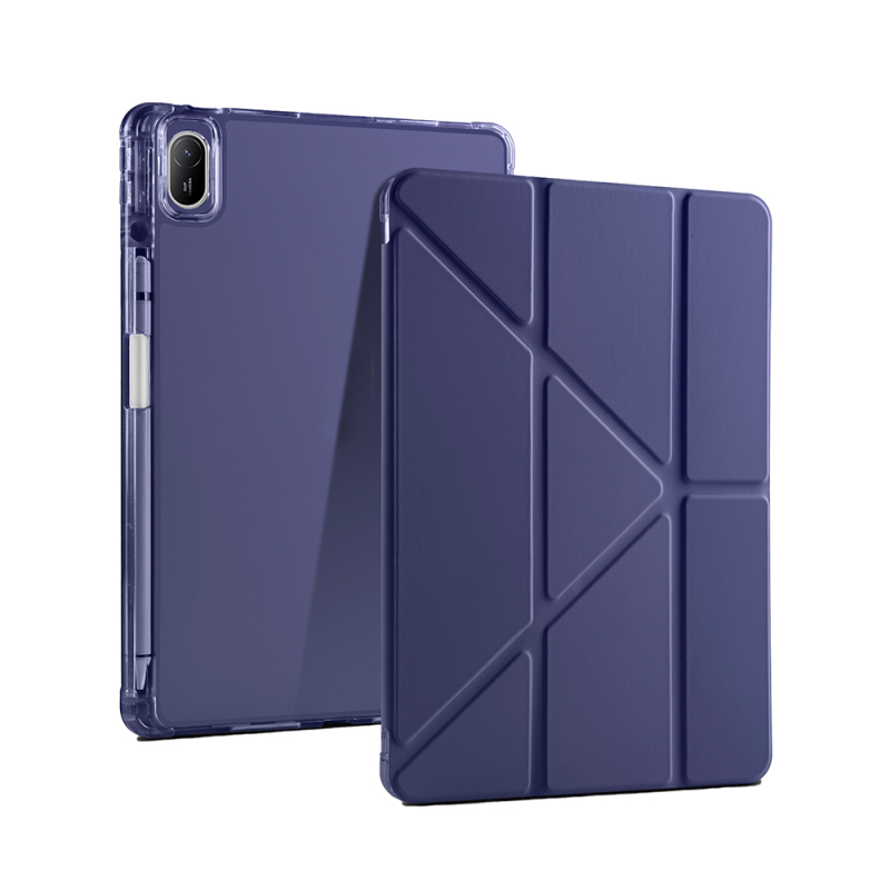 Huawei Matepad SE 11 Kılıf Zore Tri Folding Kalem Bölmeli Standlı Kılıf - 24