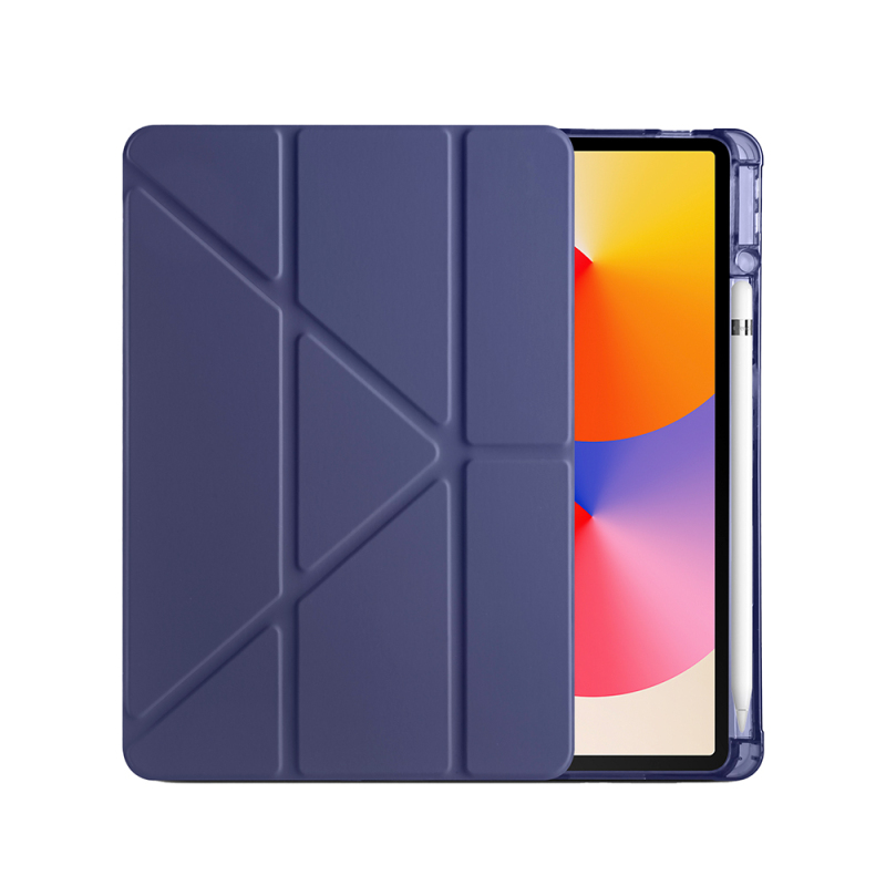 Huawei Matepad SE 11 Kılıf Zore Tri Folding Kalem Bölmeli Standlı Kılıf - 25