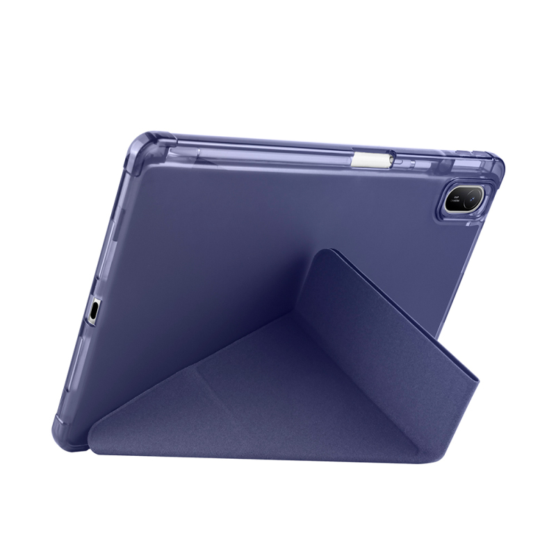 Huawei Matepad SE 11 Kılıf Zore Tri Folding Kalem Bölmeli Standlı Kılıf - 28