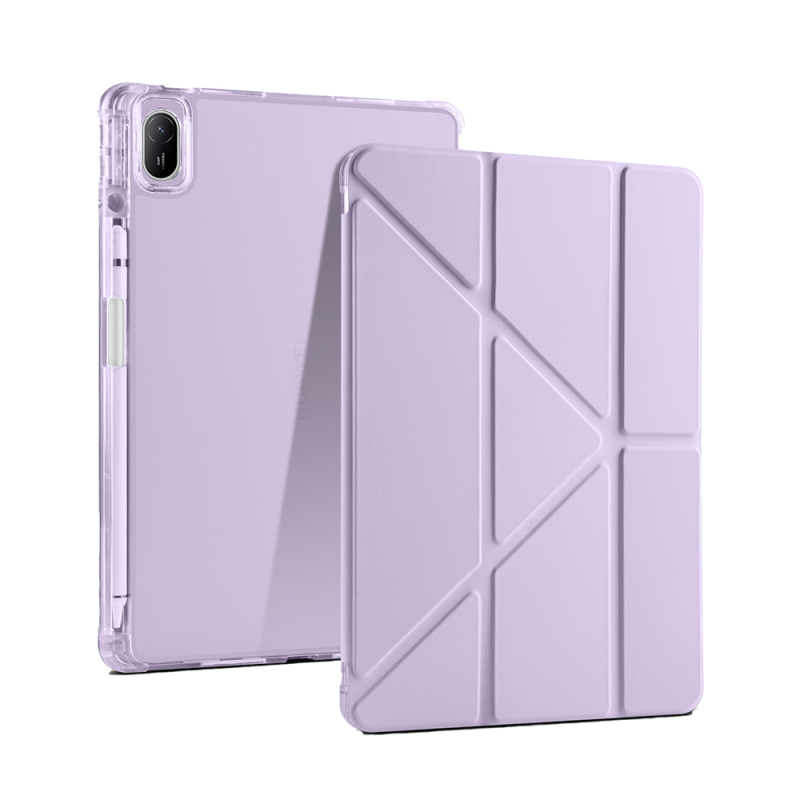 Huawei Matepad SE 11 Kılıf Zore Tri Folding Kalem Bölmeli Standlı Kılıf - 45