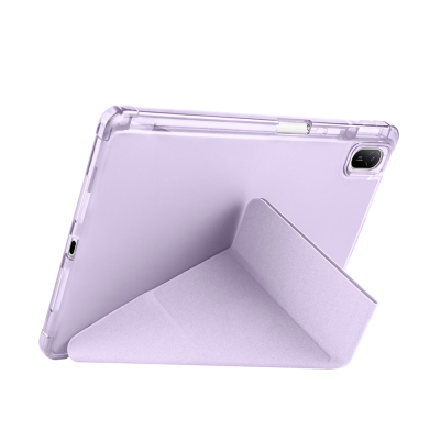 Huawei Matepad SE 11 Kılıf Zore Tri Folding Kalem Bölmeli Standlı Kılıf - 49