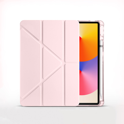 Huawei Matepad SE 11 Kılıf Zore Tri Folding Kalem Bölmeli Standlı Kılıf - 52