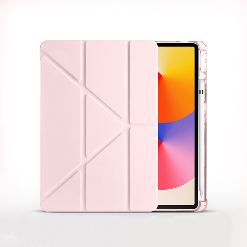 Huawei Matepad SE 11 Kılıf Zore Tri Folding Kalem Bölmeli Standlı Kılıf - 52