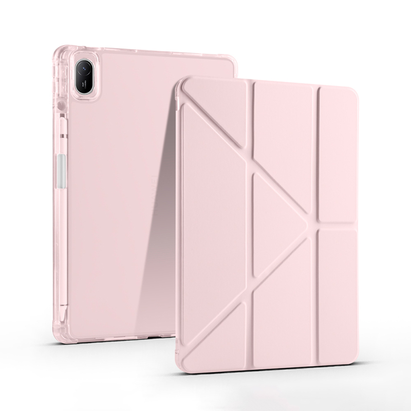 Huawei Matepad SE 11 Kılıf Zore Tri Folding Kalem Bölmeli Standlı Kılıf - 1