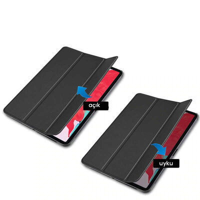 Huawei MatePad T10S Zore Smart Cover Standlı 1-1 Kılıf - 5
