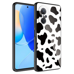 Huawei Nova 9 SE Case Camera Protected Patterned Hard Silicone Zore Epoxy Cover - 3
