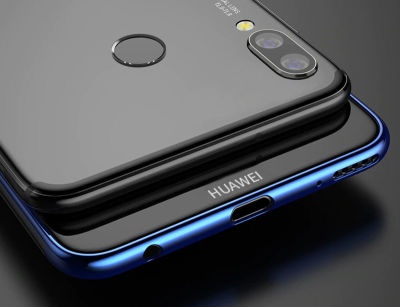 Huawei P Smart 2019 Kılıf Zore Dört Köşeli Lazer Silikon Kapak - 2