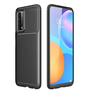 Huawei P Smart 2021 Case Zore Negro Silicon Cover - 2