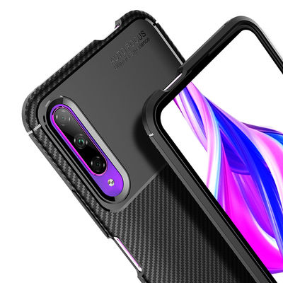 Huawei P Smart Pro 2019 Case Zore Negro Silicon Cover - 6