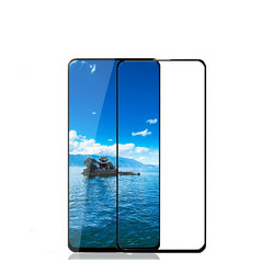 Huawei P Smart Pro 2019 Zore Kenarları Kırılmaya Dayanıklı Cam Ekran Koruyucu - 1
