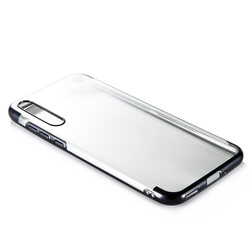 Huawei P Smart S (Y8P) Case Zore Dört Köşeli Lazer Silicon Cover - 3