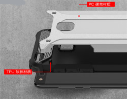 Huawei P10 Lite Kılıf Zore Crash Silikon Kapak - 8