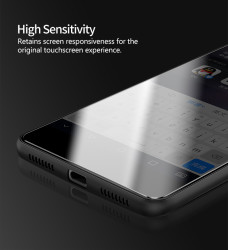 Huawei P10 Plus Zore Ekranı Tam Kaplayan Düz Cam Koruyucu - 2