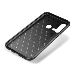 Huawei P20 Lite 2019 Case Zore Negro Silicon Cover - 4