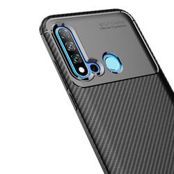 Huawei P20 Lite 2019 Case Zore Negro Silicon Cover - 9