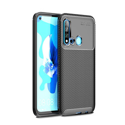 Huawei P20 Lite 2019 Case Zore Negro Silicon Cover - 11