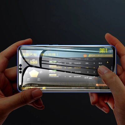 Huawei P20 Lite Zore New 5D Privacy Temperli Ekran Koruyucu - 4