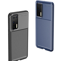 Huawei P40 Case Zore Negro Silicon Cover - 2