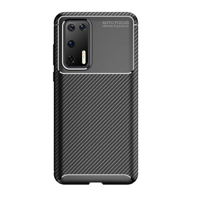 Huawei P40 Case Zore Negro Silicon Cover - 3