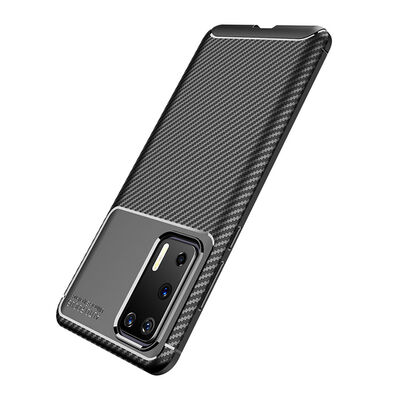 Huawei P40 Case Zore Negro Silicon Cover - 6
