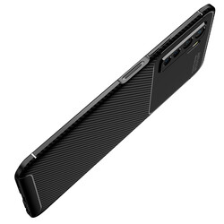 Huawei P40 Lite 5G Case Zore Negro Silicon Cover - 7