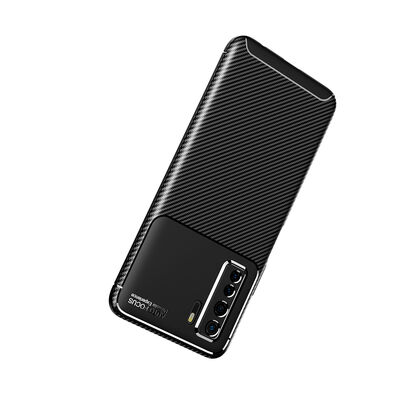 Huawei P40 Lite 5G Case Zore Negro Silicon Cover - 10