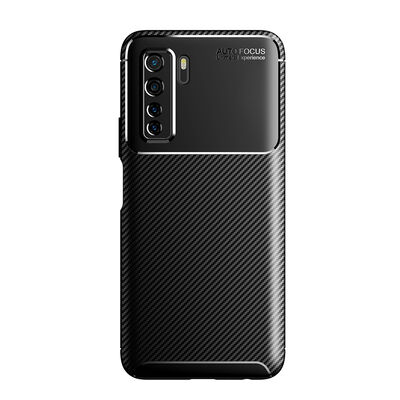 Huawei P40 Lite 5G Case Zore Negro Silicon Cover - 1