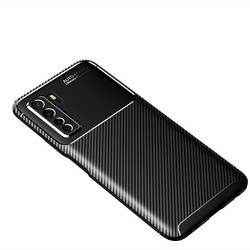 Huawei P40 Lite 5G Case Zore Negro Silicon Cover - 2