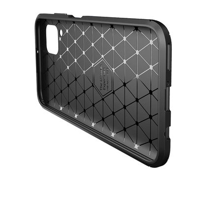 Huawei P40 Lite Case Zore Negro Silicon Cover - 8