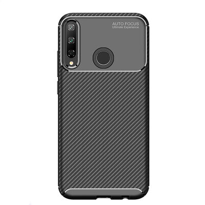 Huawei P40 Lite E Case Zore Negro Silicon Cover - 5