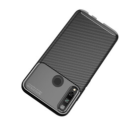 Huawei P40 Lite E Case Zore Negro Silicon Cover - 7