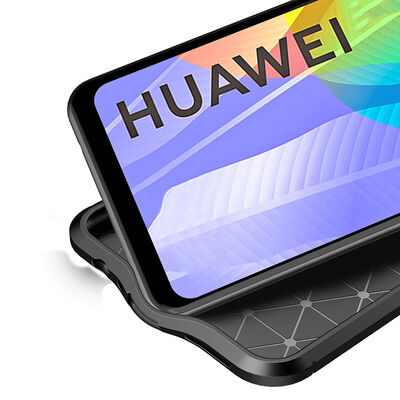 Huawei P40 Lite E Kılıf Zore Niss Silikon Kapak - 8