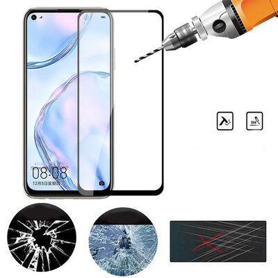 Huawei P40 Lite Zore Edge Break Resistant Glass Screen Protector - 3